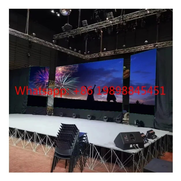 

P3.91 P4.81 LED Video Wall 500x500mm Stage Rental Screen Cabinet
