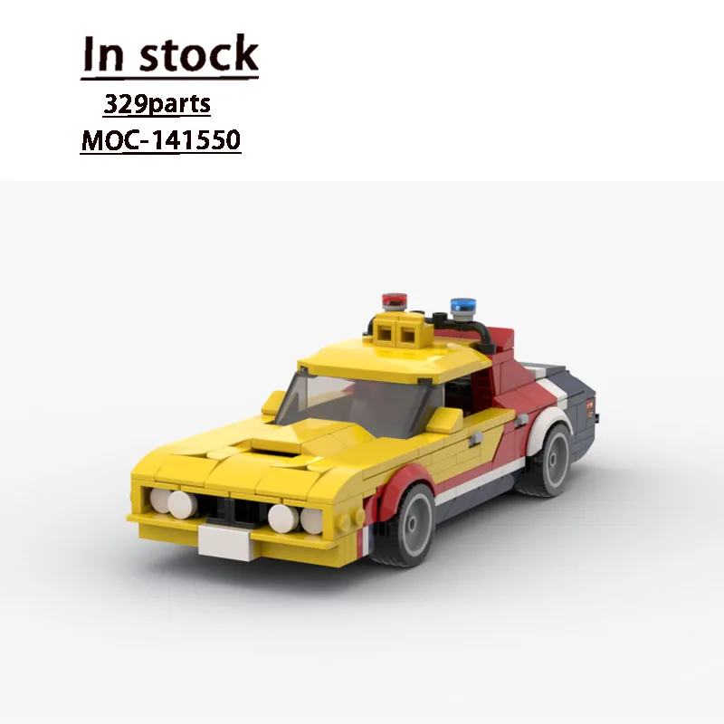 

MOC-141550 City Sports Car Building Block Model, 329 Parts, Boys' Children's Birthday and Christmas Building Block Toy Gift