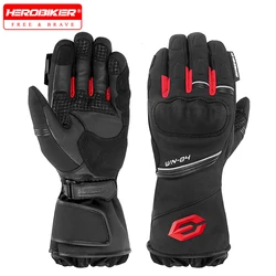 New Motorcycle Outdoor Commuter Off-Road Gloves Off-Road Riding Motorcycle Gloves Outdoor Travel Cold Winter Warm Cycling Gloves