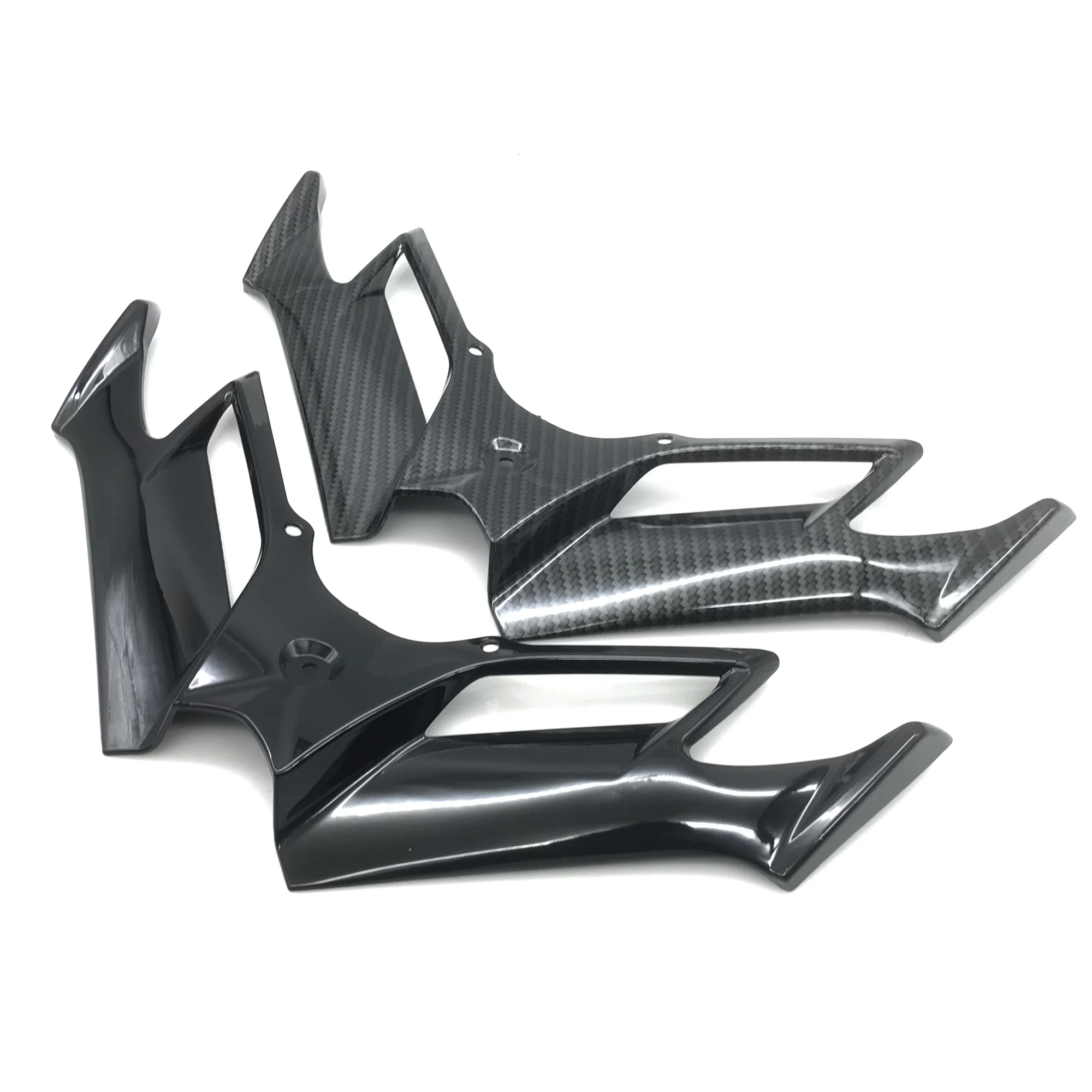 Motorcycle Front Aerodynamic Fairing Winglets Carbon Fiber Cover Protection Guard For Yamaha NMAX N-MAX 125 155 NMAX125 NMAX155