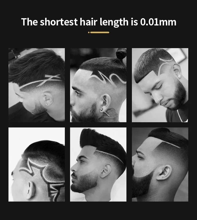 Kemei Hair Clipper for Men Cordless Beard Trimmer Hair Trimmers Set Shaver Hair Cutting Machine Clippers for Barber KM-032 image 3