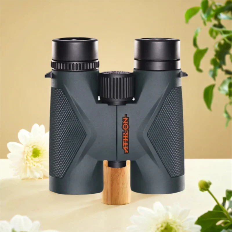 Athlon Midas 8x42 Binoculars High Magnification HD Low Light Night Vision ED Lens Waterproof for Outdoor Sports Travel
