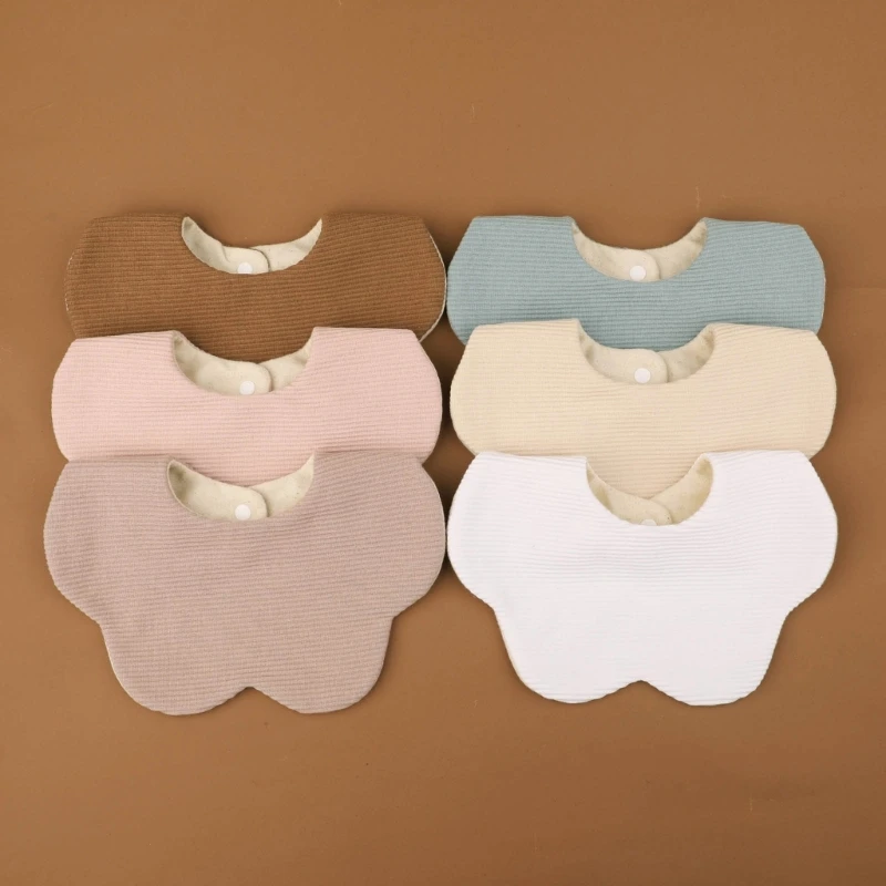 Convenient Drool Catches Soft & Absorbent Baby Bibs Stylish Spit up Protector Baby Bibs Convenient Feeding Towel Gentle