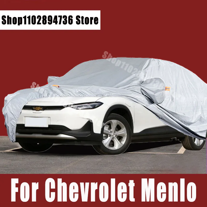 For chevrolet Menlo Full Car Covers Outdoor Sun uv protection Dust Rain Snow Protective Auto Protective cover