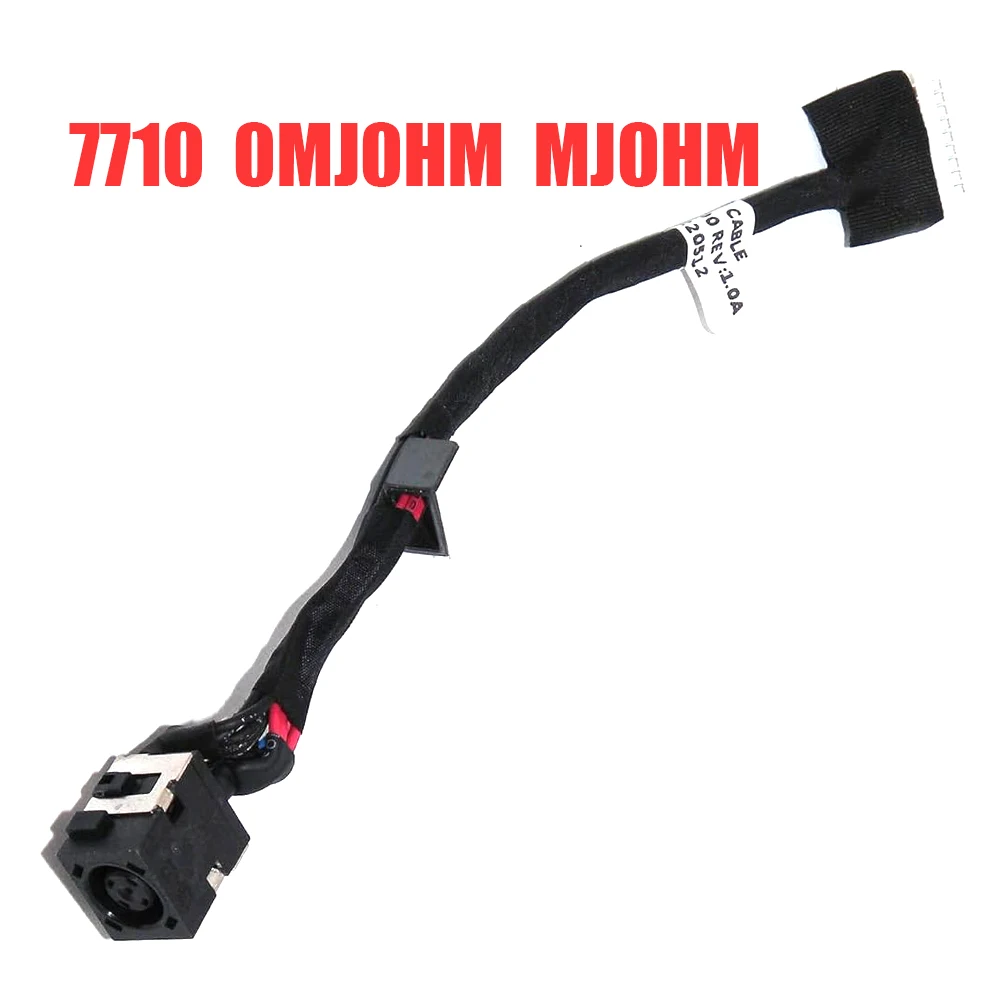 

Laptop DC Power Jack Cable For DELL For Precision 17 7710 AAPB0 DC30100VH00 0MJ0HM MJ0HM New