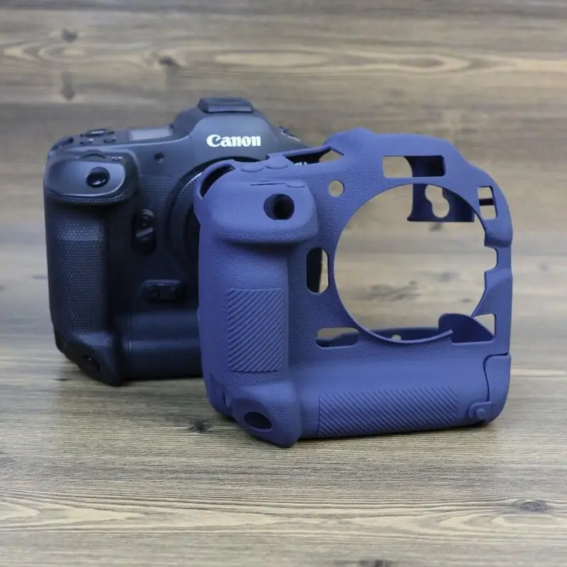 เคสป้องกันกรอบซิลิโคนแบบนิ่ม, อุปกรณ์ป้องกันฝาครอบสำหรับกล้อง Canon EOS R3 EOSR3กล้องมิเรอร์เลส