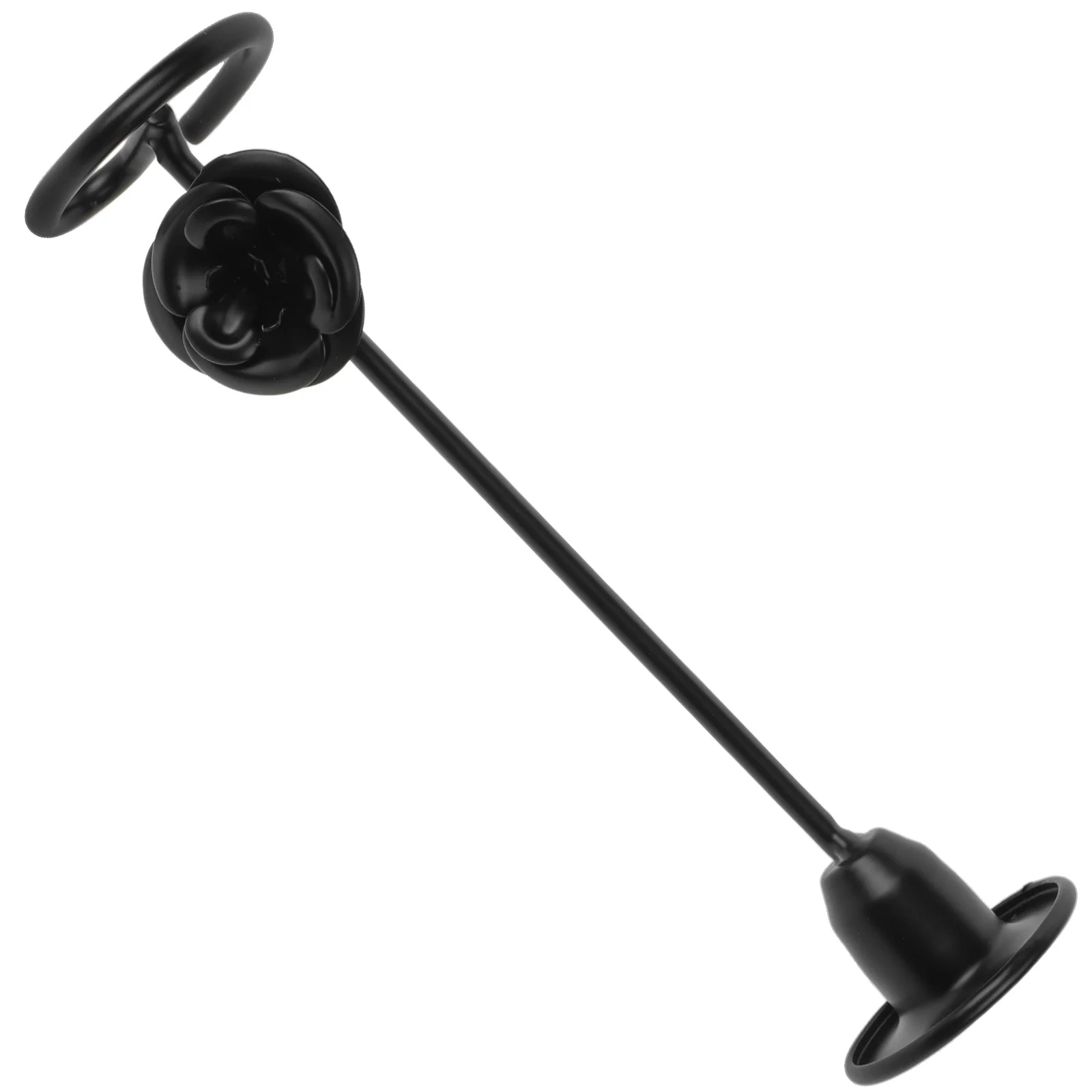 

Dinner Table Candlestick Holder Carved Iron Taper Holder Romantic Wedding Decoration Decorative Stand Centerpiece