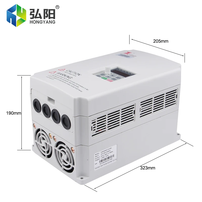 Fuling Inverter VFD 11KW 220V/380V CNC Spindle Motor Speed Control Drive Frequency Conversion 1000Hz Three-Phase Output 45A