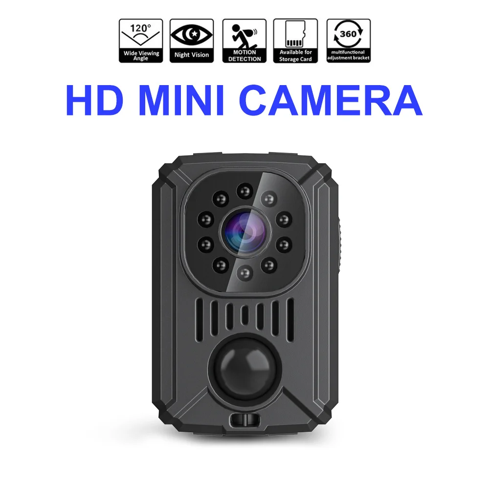 Imagem -02 - Mini Pir Video Body Câmera Fotografia Back Clip Câmera Inteligente dv Gravador hd 1080p Movimento Ativado Pequena Nanny Cam para Carro Md31