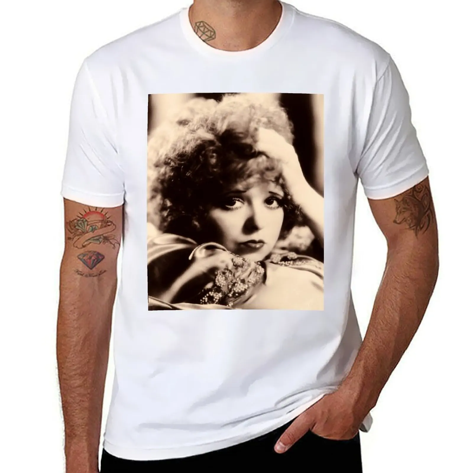 

Clara Bow You are Beautiful T-Shirt anime t shirts oversize man t shirt luxury T-Shirt
