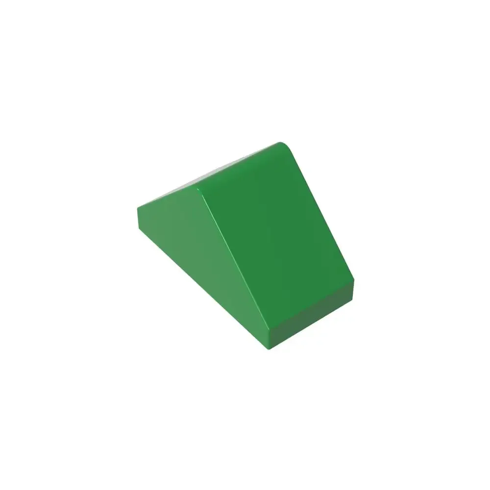 Gobricks 3044b Inclinação 45 °   Peças 2x1 tijolos duplos com pino inferior ovóide apto com blocos de construção técnica básica crianças menino conjuntos diy