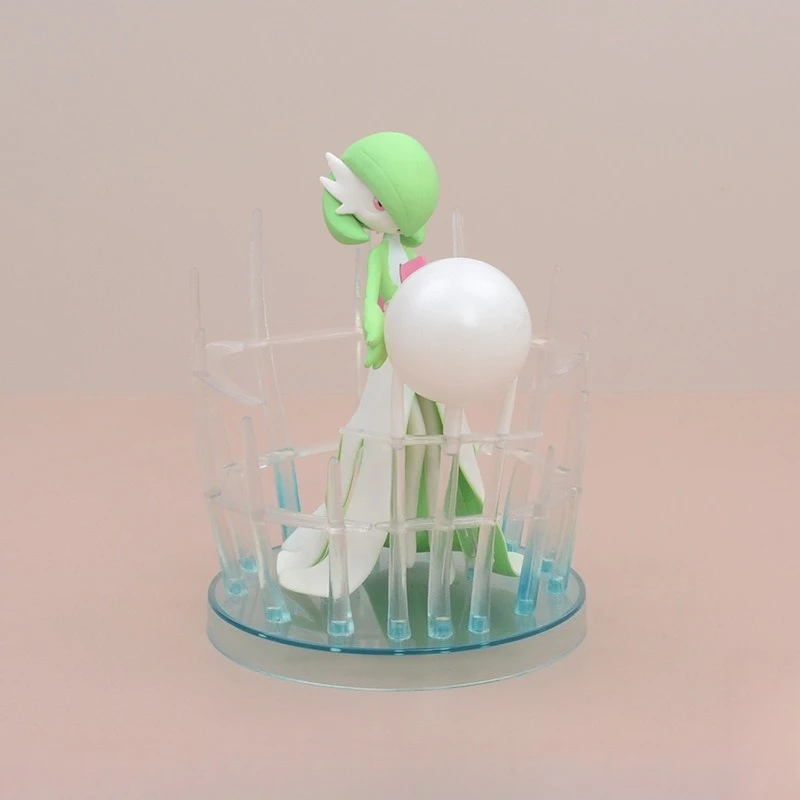 포켓몬 가르데보아 퀸 무브 갤러리 모델 귀여운 데스크탑 장식품 애니메이션 장면 핸드 피규어 어린이 장난감 생일 선물