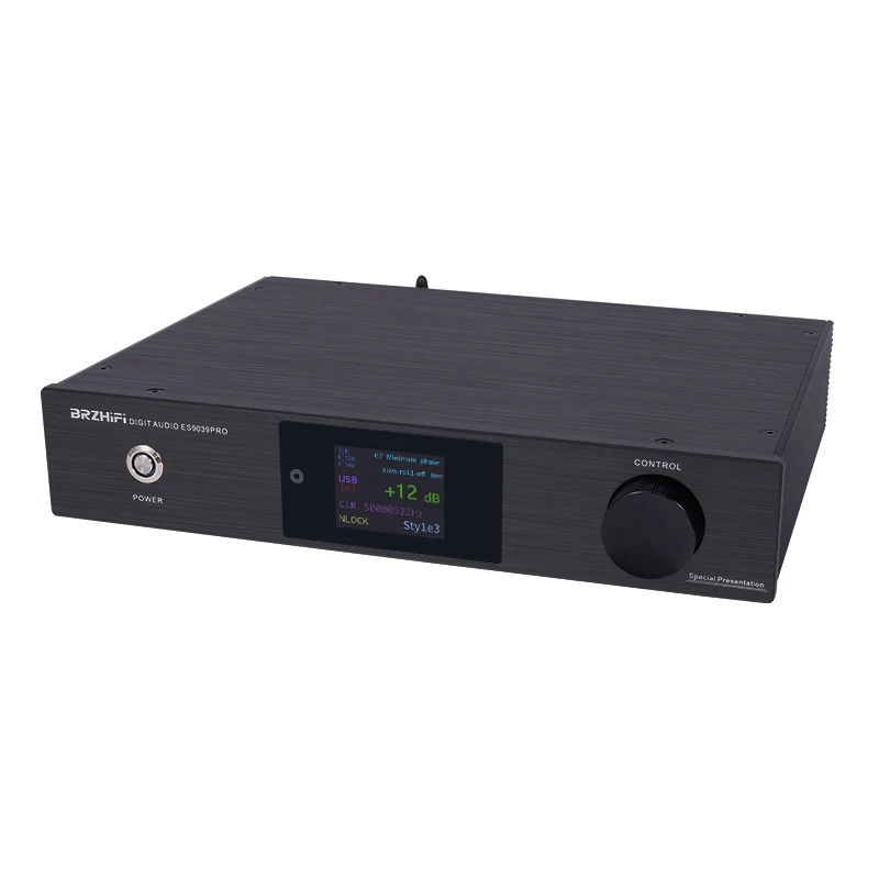

BRZHIFI Home Audio Amplifier Fully Balanced Digital Decoding ES9039PRO Chip Digital Audio Player Music Streamer