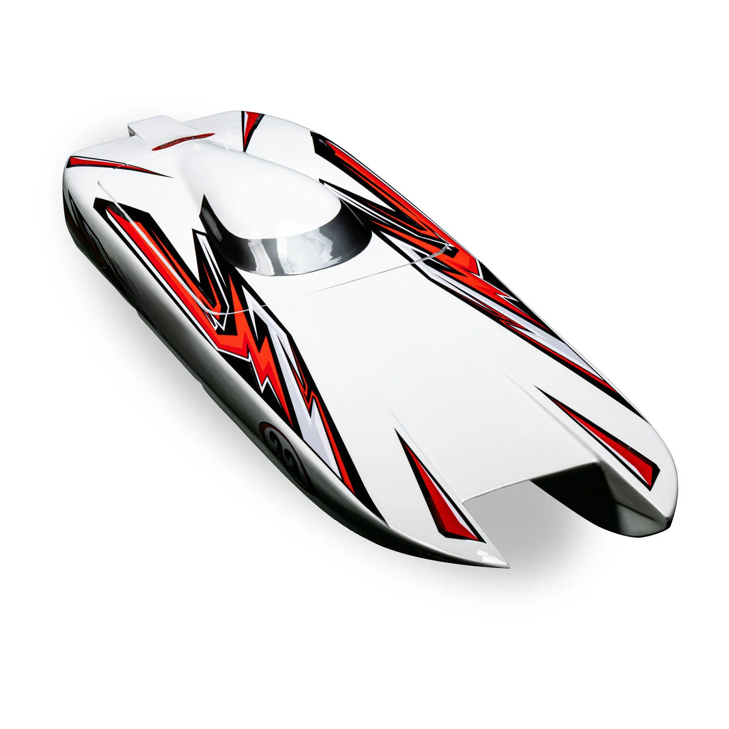 DTRC Kevlar Prepainted เรือสําหรับ RC Racing เรือ E33 ไร้สายควบคุมไฟฟ้า Speedboat รุ่นสําหรับผู้เล่นขั้นสูงเท่านั้น