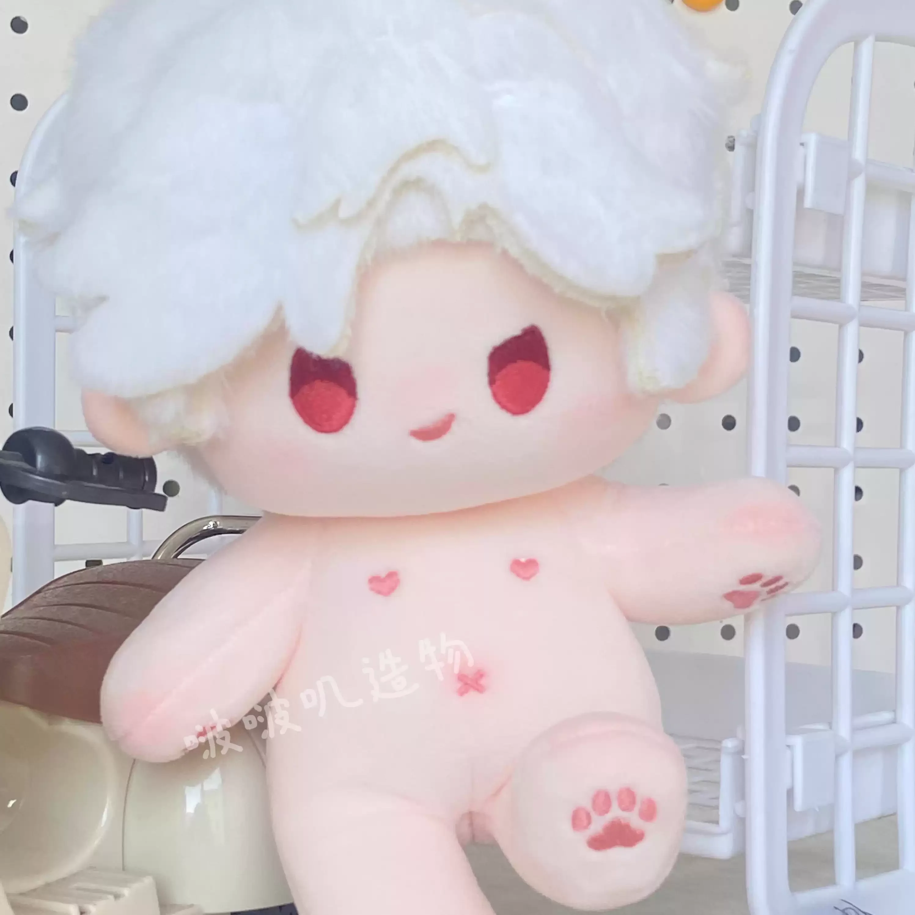 

Любовь и глубокий космический коллеги Силус амбитус, милое обнаженное платье, хлопковая кукла 20 см, очаровательная версия Q, подарок на день рождения