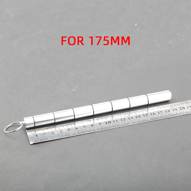 Hollow Cylinder Box For Sharpened Tungsten Electrodes TIG Welding Rods 150mm 175mm Aluminum Hollow Cylinder Box