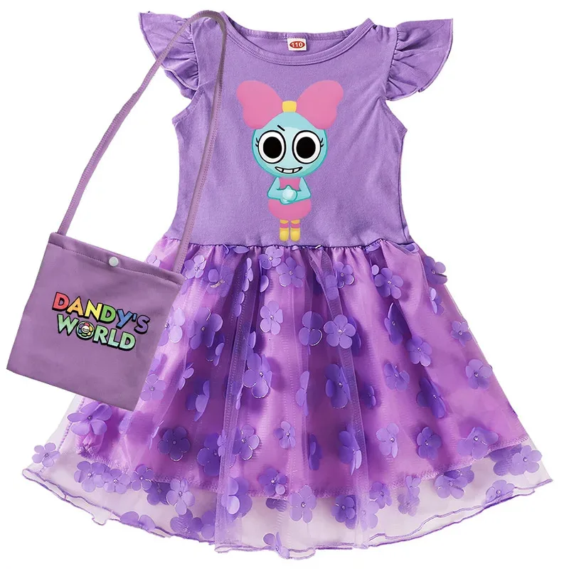 25COSGirls Dandy فستان العالم الكرتون لطيف Dandy تأثيري حلي الاطفال Goob بيبل الأميرة فساتين موضة عيد ميلاد Vestidos Gi