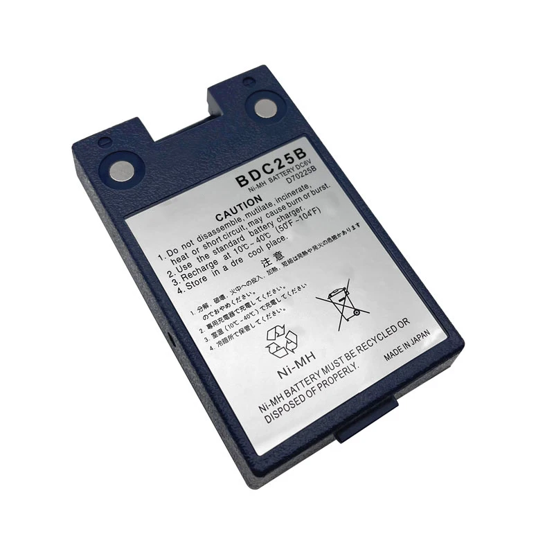 Nuovissimo pacco batteria BDC25B ni-mh per SET stazioni totali BDC25A survey 6V 1350mAh