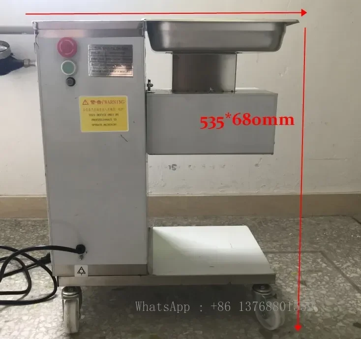 Electric 110v /220v Qe Model With CE Restaurant Meat Slicer Machine Cooked Meat Cutter