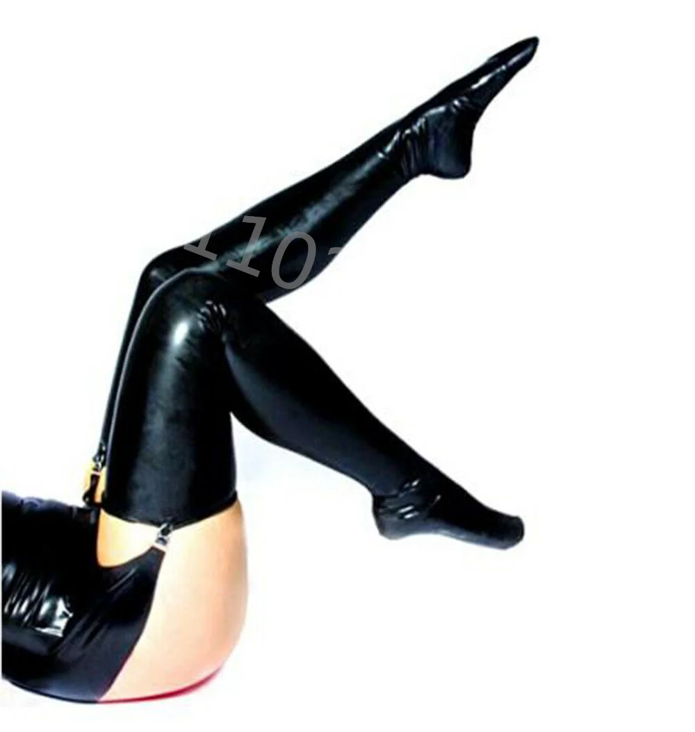 

Mould Made Fetish Unisex Latex Stockings Latex Rubber Thigh High Long Socks