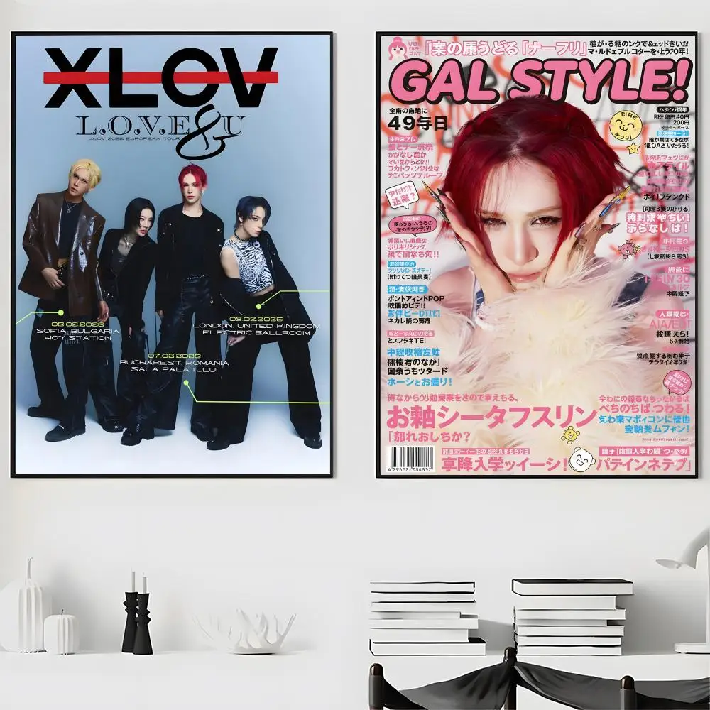 K-KPOP XLOV Poster poster stickers, suitable for bedroom, living room, home decoration - view 3