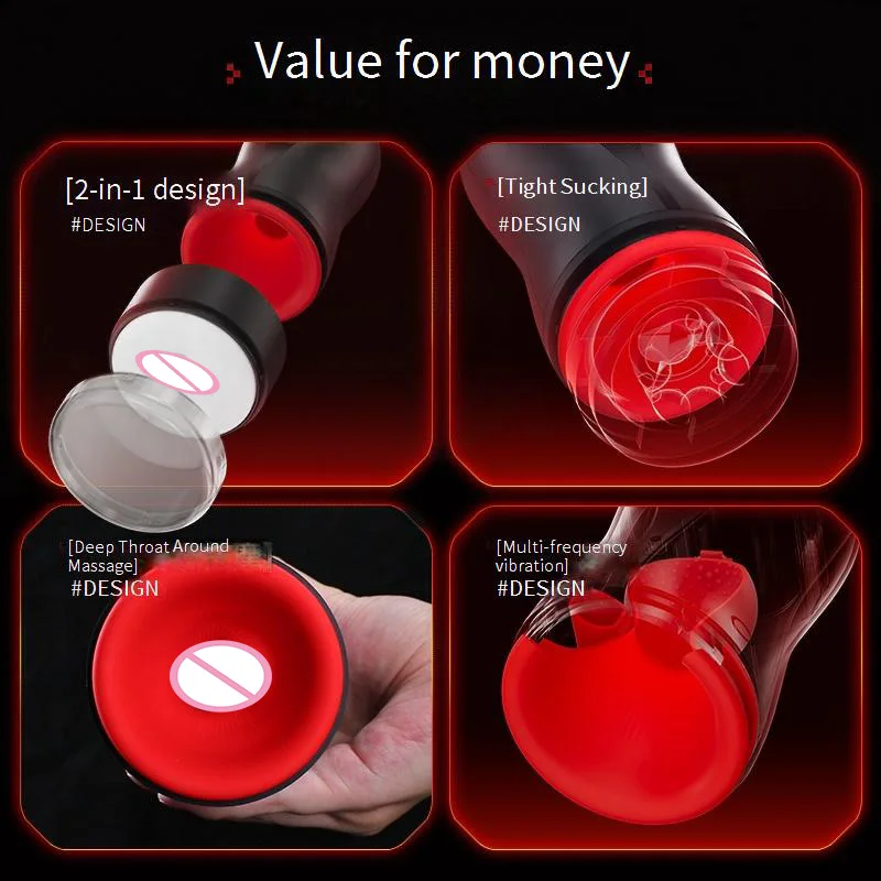 Male Masturbators 2 in 1 Artificial  Anal Cup Pocket  Bedroom Bathroom Travel Sex Toy for Men Male Masturbator\N