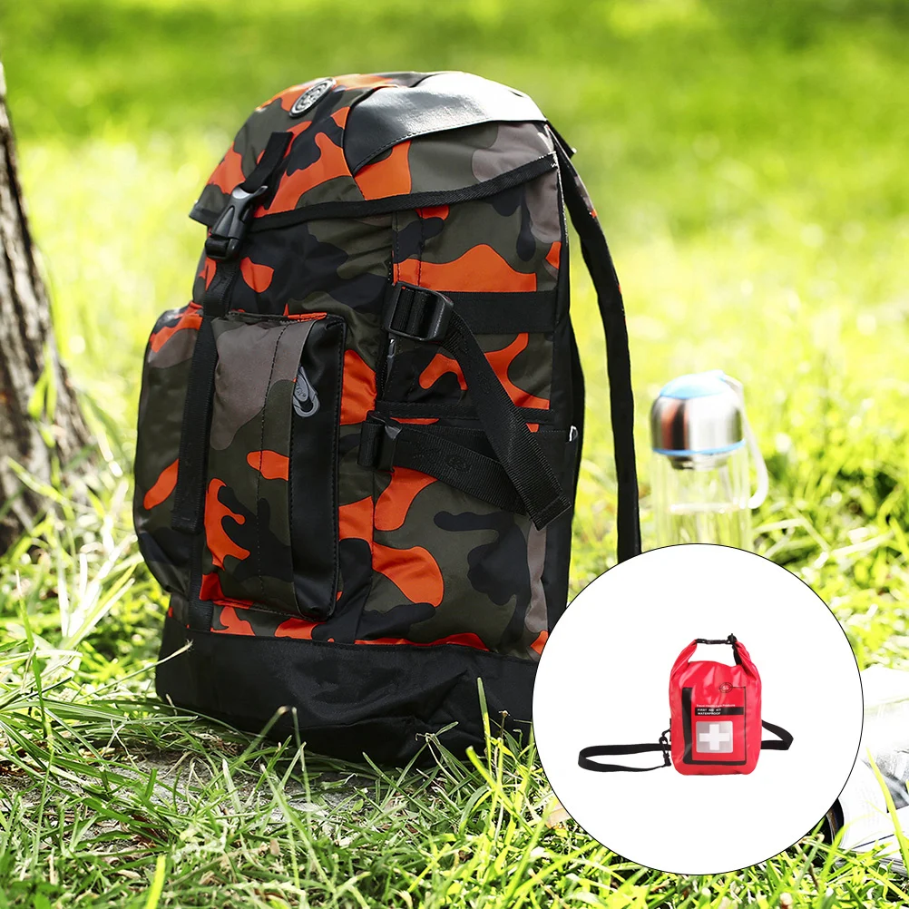 

5L Waterproof Bag Emergency First Aid Dry Bag Travel Portable Medical Kit Camping Hiking Rafting Outdoor Water Resistance
