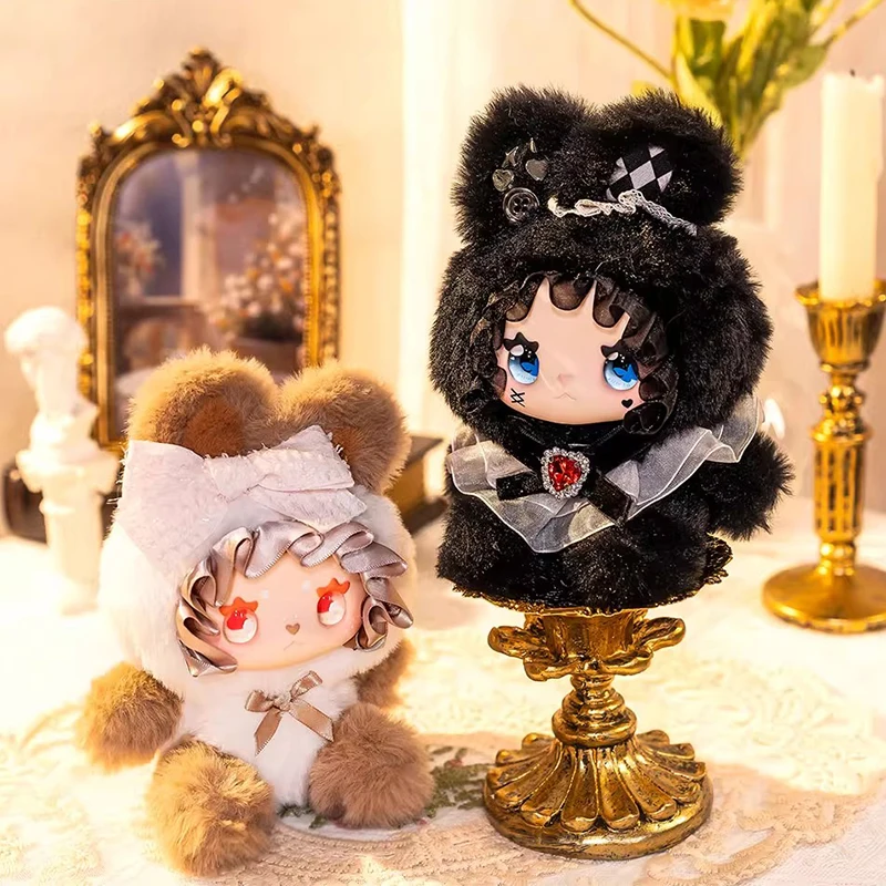 جميل إيما الأرنب التحالف سلسلة لطيف أفخم صندوق أعمى الفينيل دمية نموذج تزيين مُثبت لعبة صندوق غامض هدية