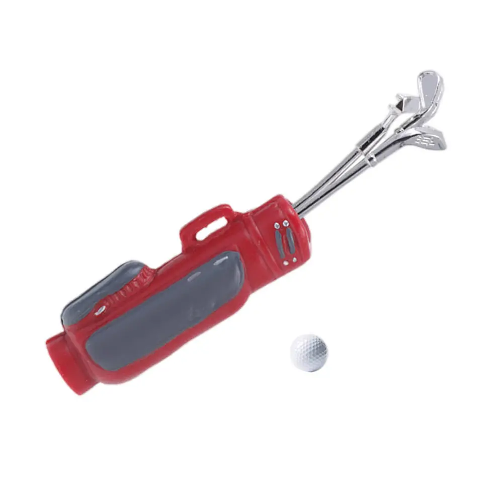 

1 Set Mini Golf Kit House Accessories, Creative Kids Sports Equipment, Simulation Miniature Golfing Set, Diy Home Decor Ornament