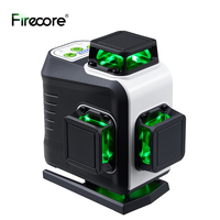 FIRECORE 360 Laser Level 16 Lines 4D Self-Leveling Horizontal&Vertical Cross Lines Super Powerful Green Laser Level Tool G60