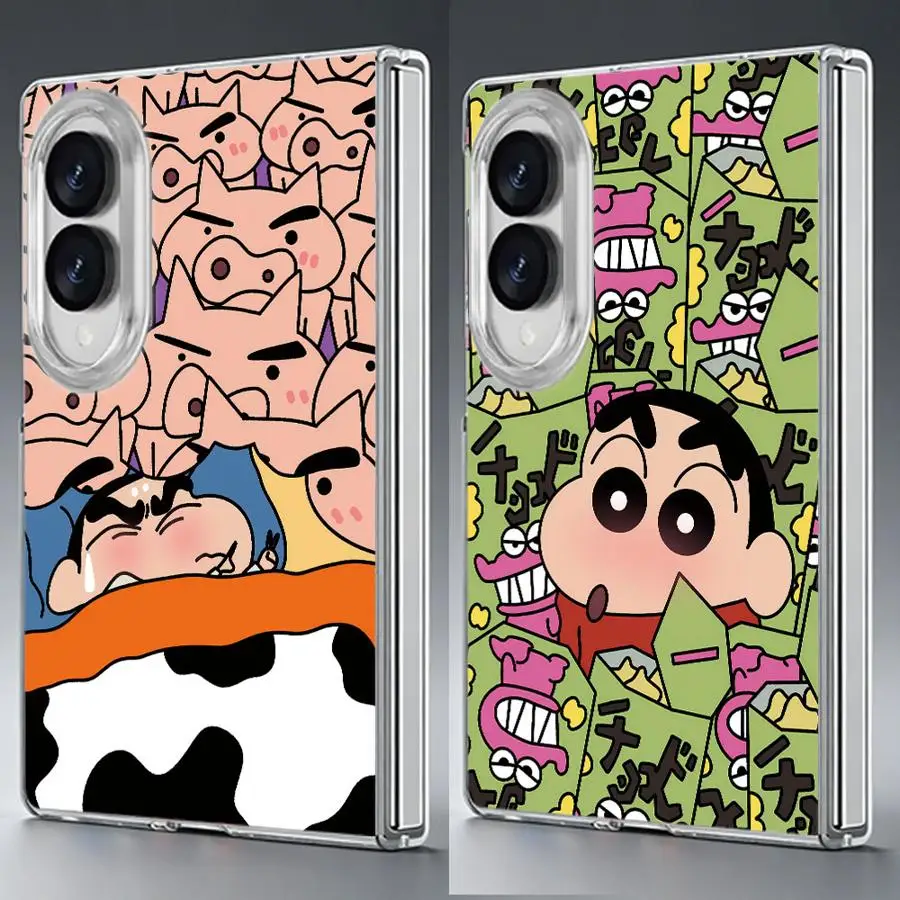 Phone Shell Case for Samsung Galaxy ZFold8 Ultra Z Fold8 Wide Z Fold 8 Cute C-Crayon S-Shinchans