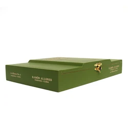 Cigar Humidor Portable Cigar Wooden Box Ramon Allones NO.2 Fit for 10 Cigars Travel Cigar Case Cigarete Packing Box