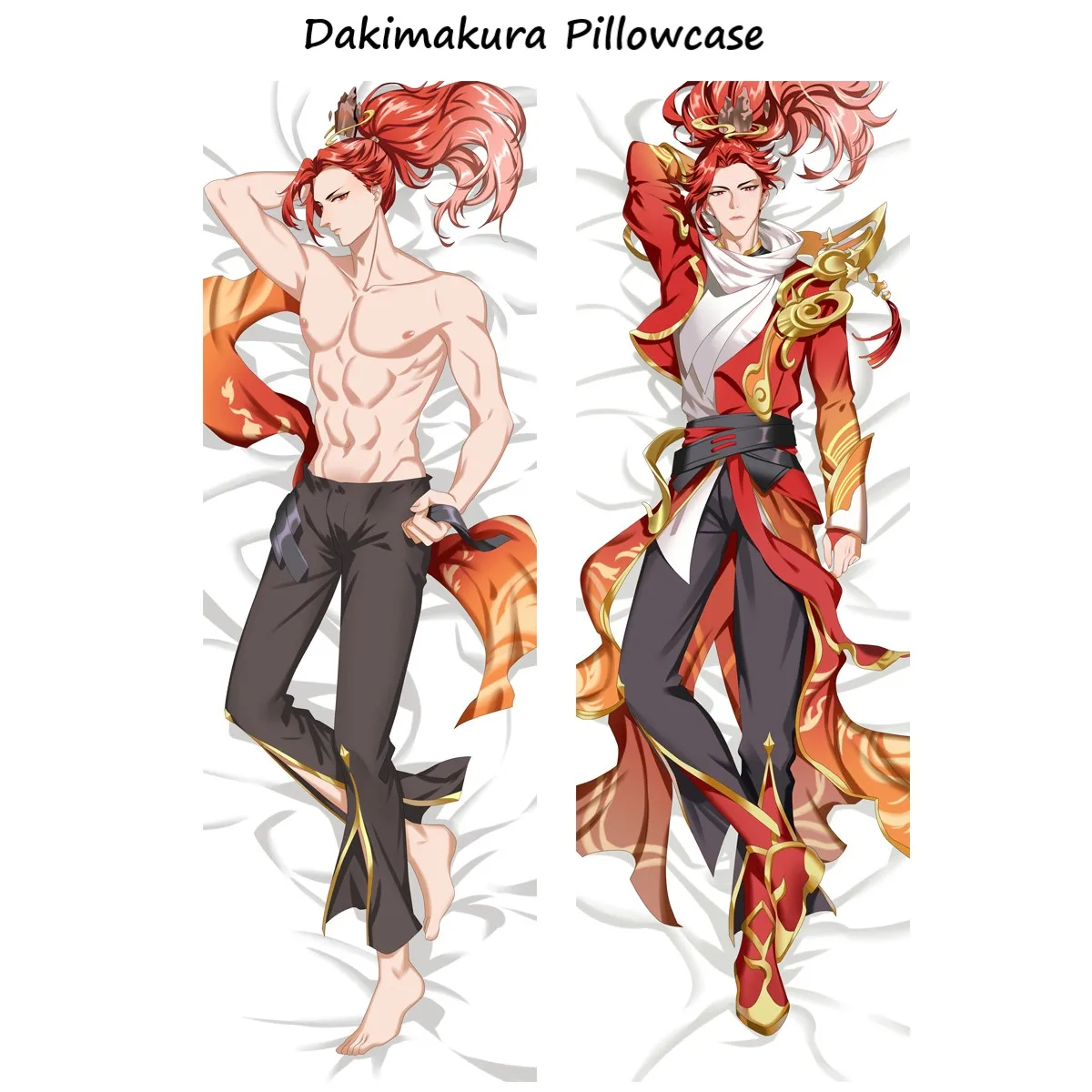 

Anime Game Hugging Body Pillowcase Honor of Kings Dakimakura Hanxing Cosplay 2 sided Otaku Backrest Bed Pillow Cover Waifu Gift