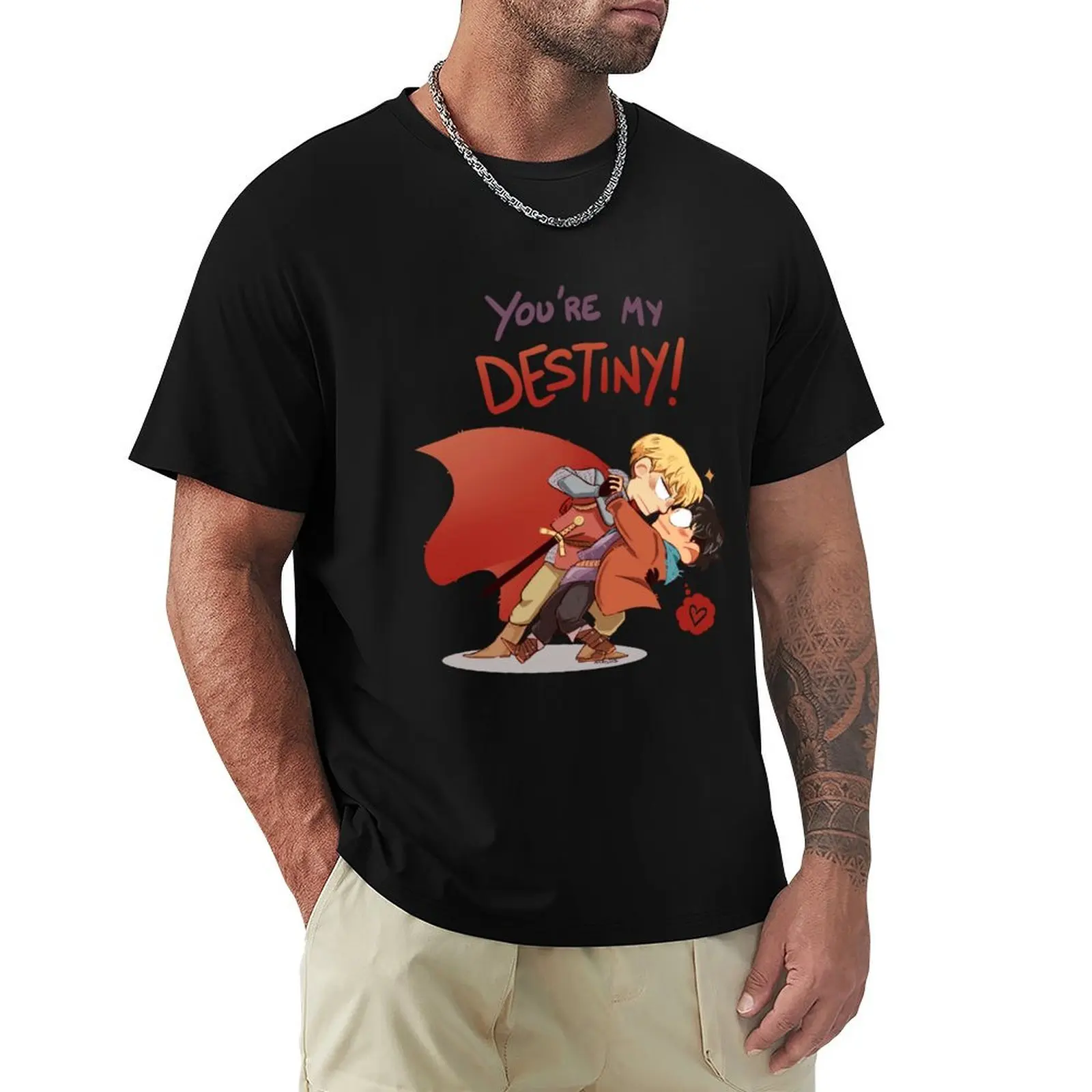You're my destiny _ Merlin T-Shirt Casual Daily Graphic Tee