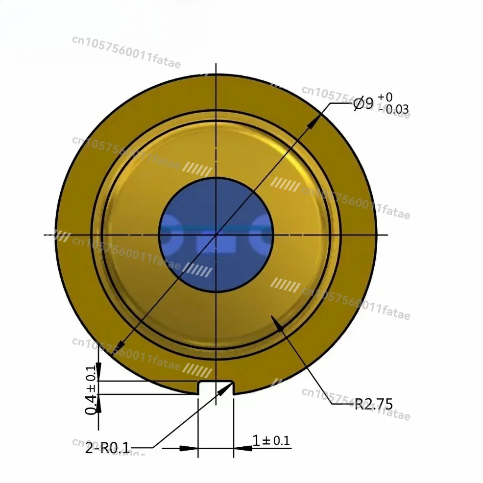 1550nm 1W High Power Single-Mode Laser Diodes TO9 Can Package