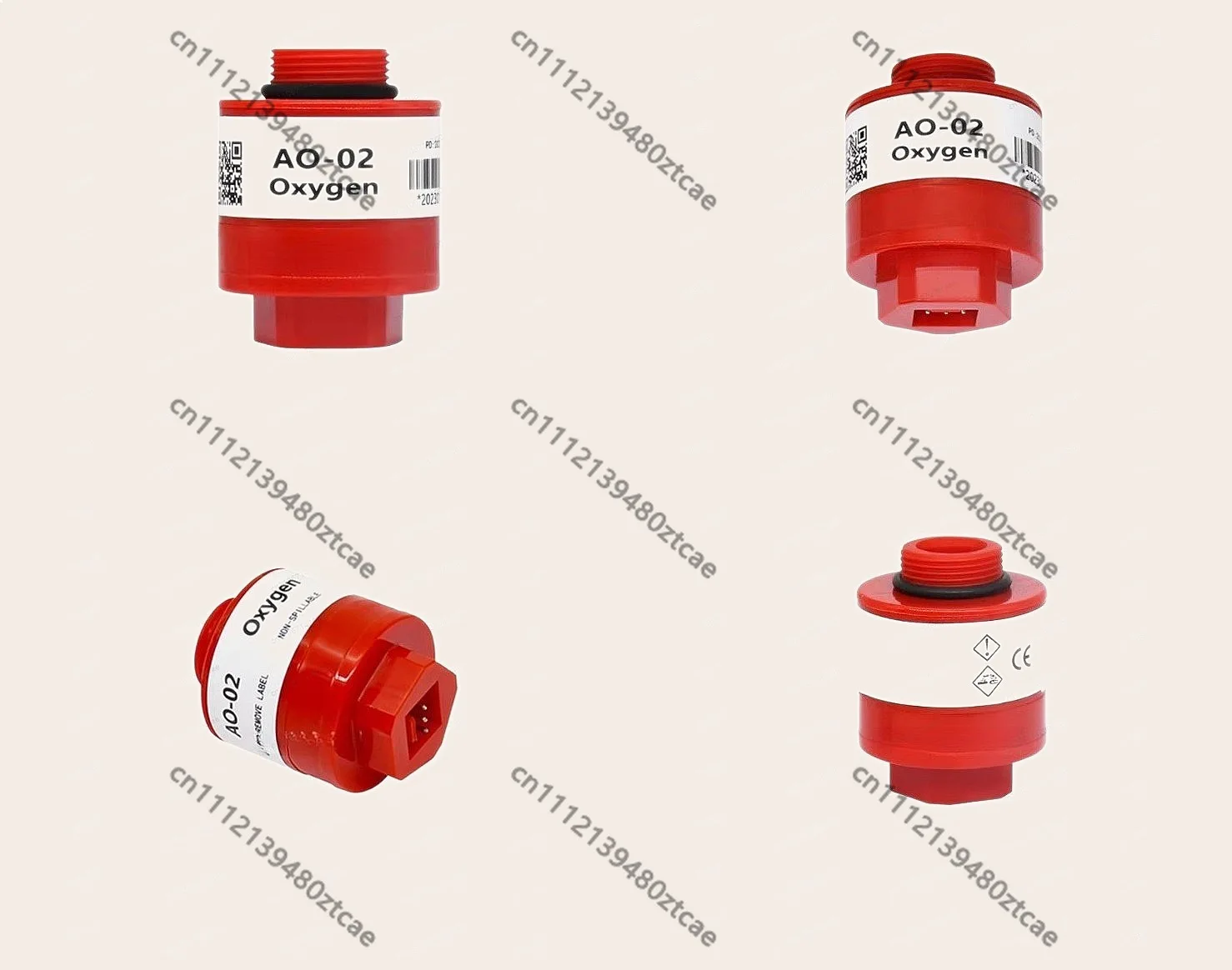 AO-02 Oxygen Sensor for Vehicle Exhaust Gas Analyzer Compatible with AO2 PTB-18.10 High Accuracy Detection