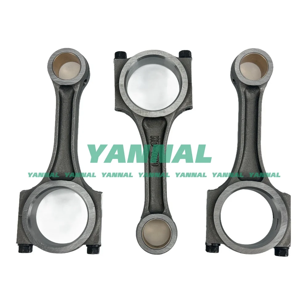 Шатун 3TNV80 3 шт. для деталей экскаватора Yanmar