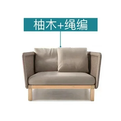 

yj5 Asmt52 Outdoor Sofa Outdoor Sunroom Rattan Furniture Nordic Simple Lazy Leisure Rattan Sofa Coffee Table Set