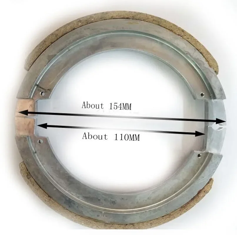 Sapato Brake Ring Pad Milling Machine Parte, apto para Bridgeport Mill, 1Pc