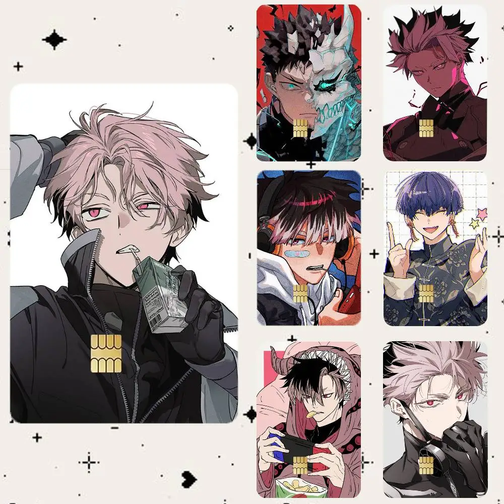 Kaiju No HD Waterproof Card Skins Protective Stickers for Credit Bank Game Cards