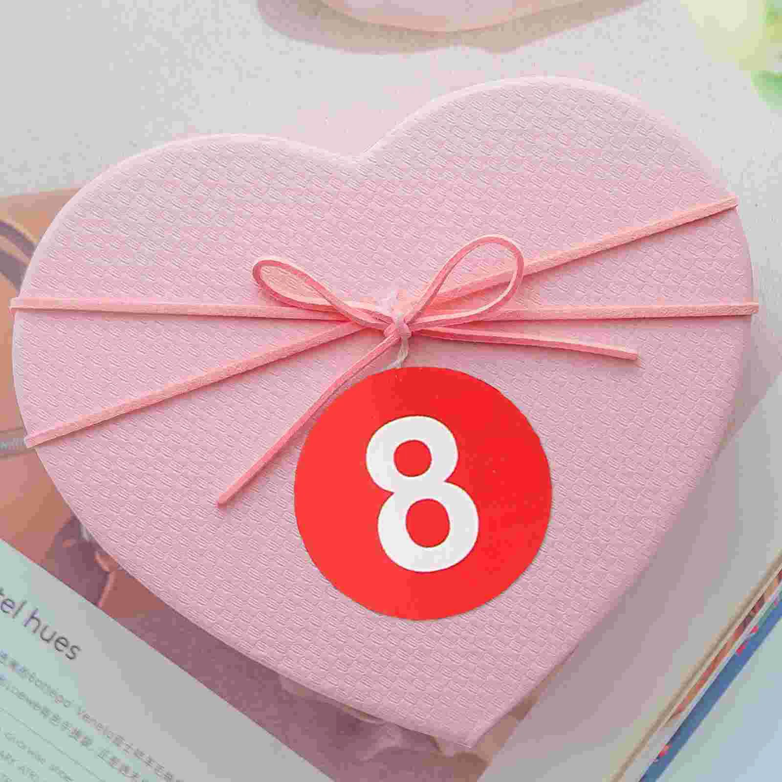 Digital Number Stickers for Office Numbered Labels Self-adhesive Classroom Small Clothes