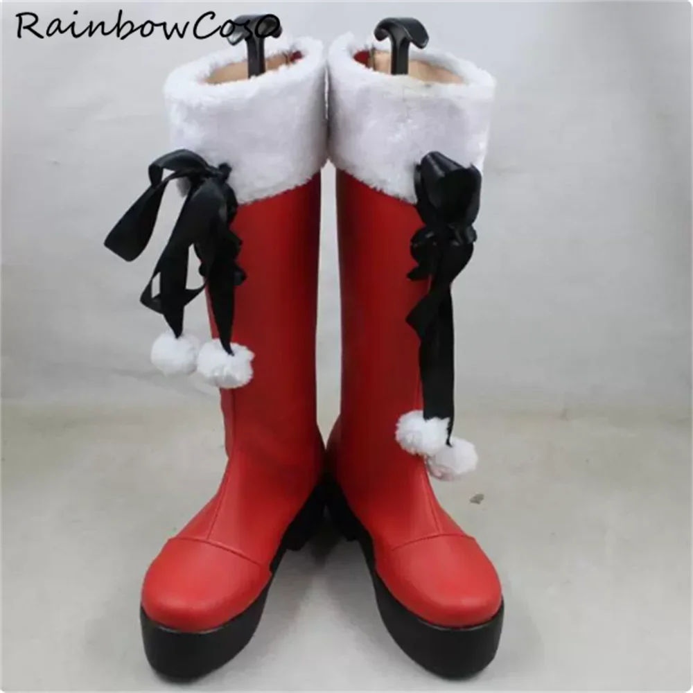 

Tokisaki Kurumi Nightmare Date a Live Cosplay Shoes Boots Game Anime Party Halloween RainbowCos0 W4360