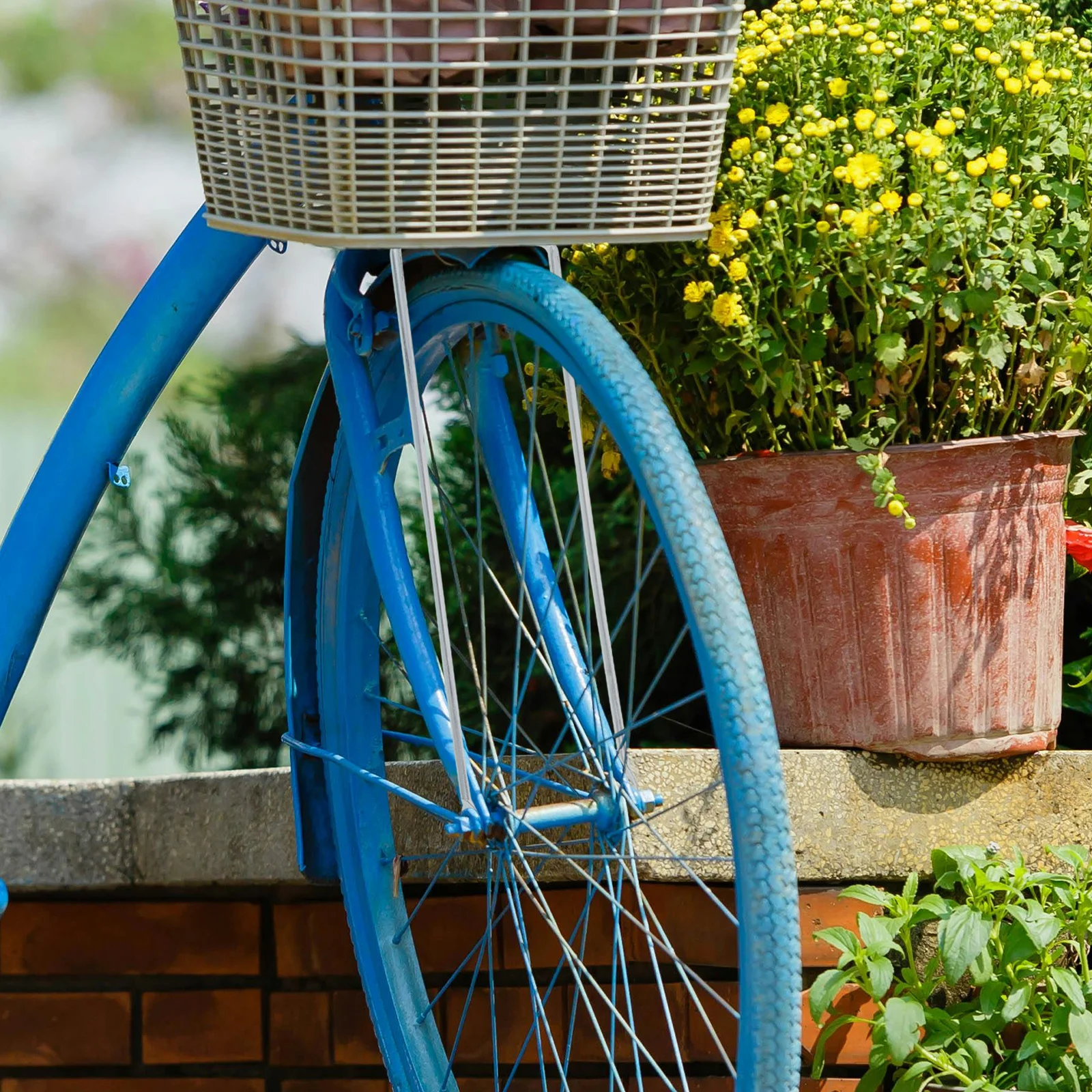 

4pcs Cargo Shelf Lightweight Durable For Cycling Storage Basket Holder Front Bag Iron Accessories Bike Cargo Rack