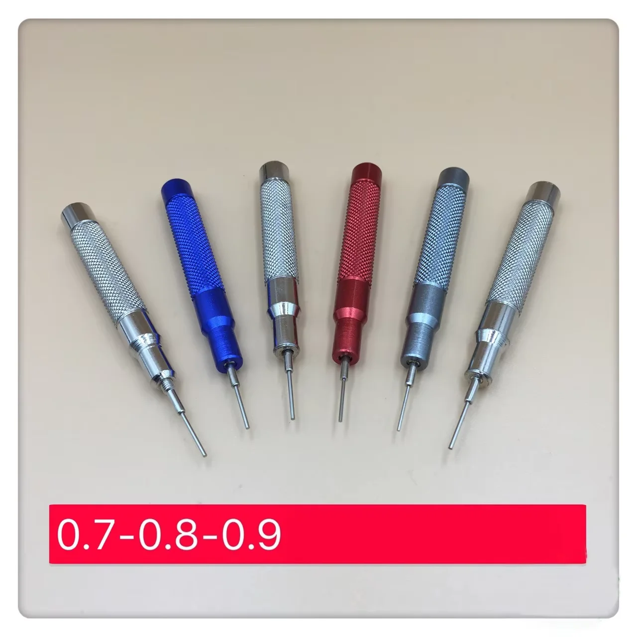 New 0.7/0.8/0.9mm Watch Repair Watch Remove the Strap Pin Screw Tool Kit Watches Metal Strap Spare Parts Repair Watchmaker Tool