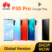 Global HUAWEI P30 Pro Smartphone Android 6.47 inch 8GB+128GB/512GB Cellphones Dual SIM 4200mAh Google Play Store Mobile phones