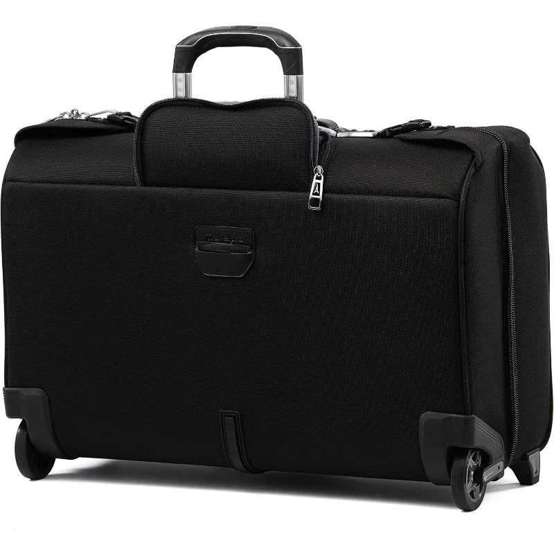 Carry-On Rolling Garment Bag, Men and Women, Shadow Black, 22-Inch