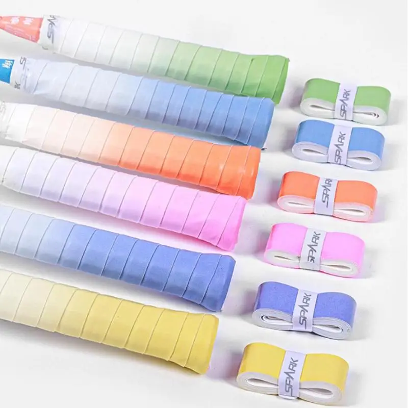 

〔ODS13〕Gradient Overgrip Tape Winding Tennis Racket Rubber Grip Racquet Supplies Outdoor Non-slip Badminton Racket Handle Grip