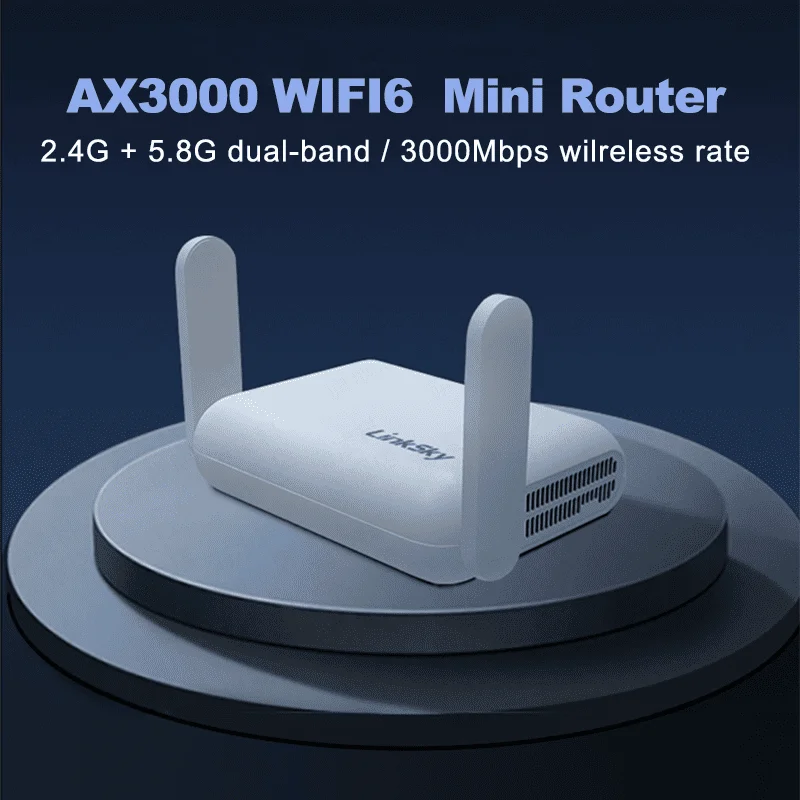 

Free Shipping Hi-link WiFi 6 Wireless Router HLK-WR10 module Mini Mini Portable High Speed Universal Data