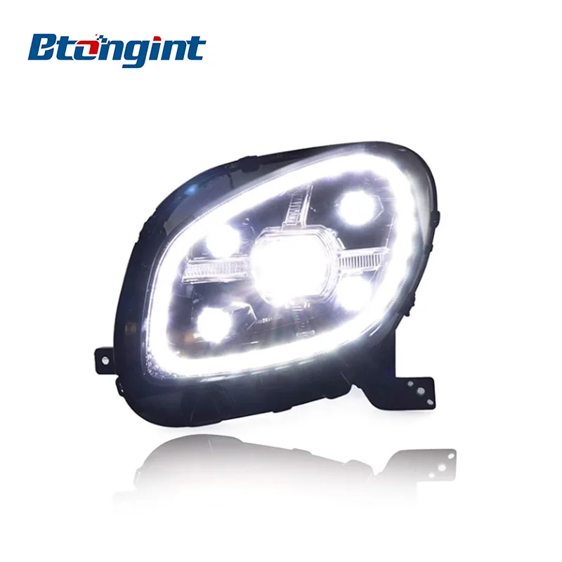 LED Headlights Car Accessories Suitable for Auto Lighting Systems for Mercedes Smart Headlight Assembly Car Led Lights