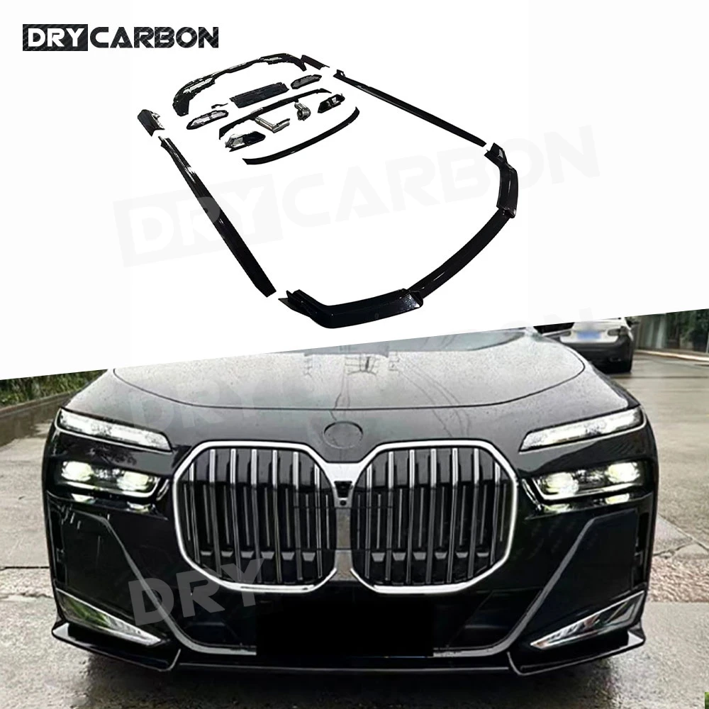 

Front Bumper Lip Rear Spoiler Side Skirts Rear Diffuser Exhaust Tips for BMW 7 Series G70 Sport 2023+ Car Body Kits Accessories